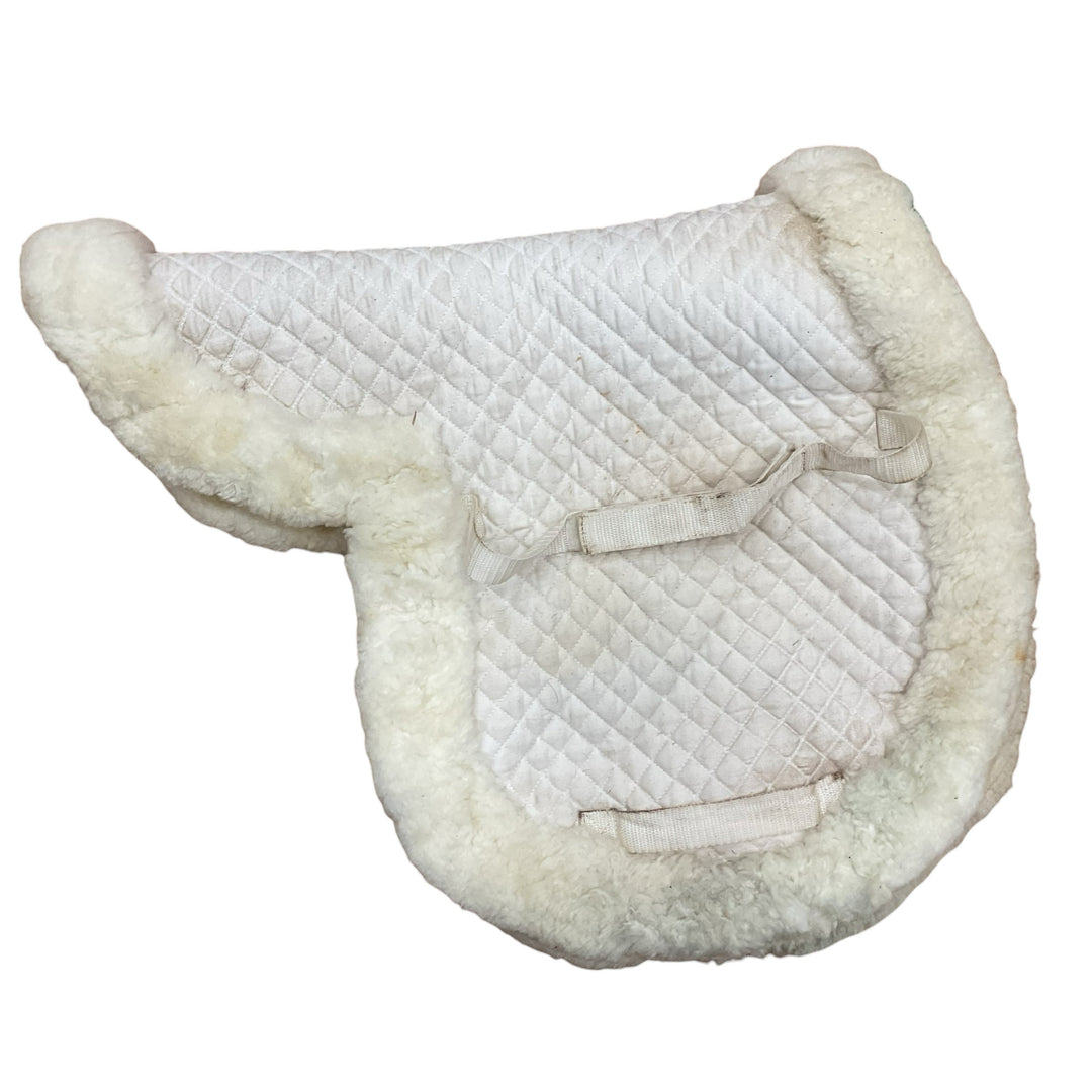 Sheepskin Fitted White Show Pad Used - H