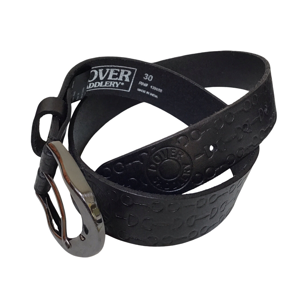 Dover 30" Bit By Bit Embossed Belt Used