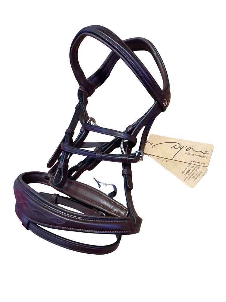 Dyon new cob leather flash fancy bridle B