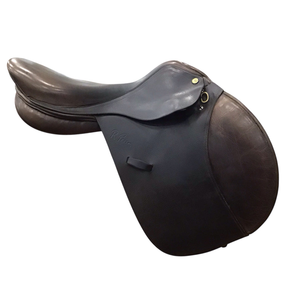 17" Pessoa Rodrigo XCH Adjustable Used Hunter/Jumper Saddle - H