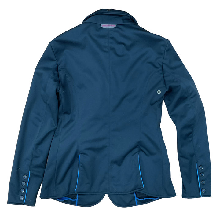 Equiline Women's 44 Fleece Lined Winter Show Coat Navy Used