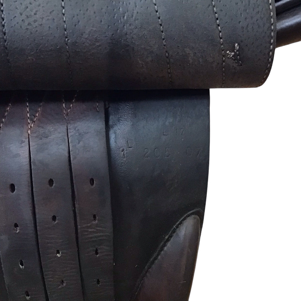 17" Butet Premium Half-Deep Medium Used Hunter/Jumper Saddle - H