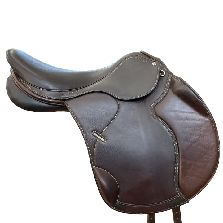 18" Cavaletti English Monoflap Jump Adjustable Used Hunter/Jumper Saddle
