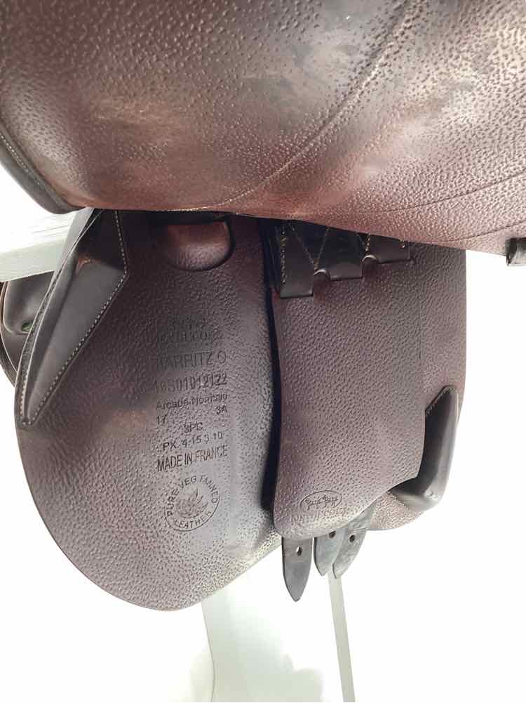 17" Devoucoux used close contact saddle