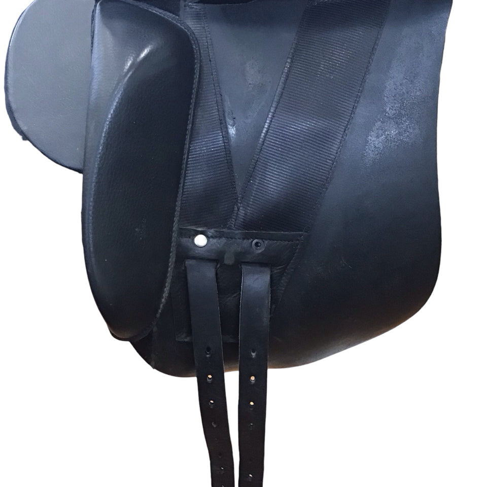 18" American Flex Adjustable Dressage Style Endurance Saddle - H