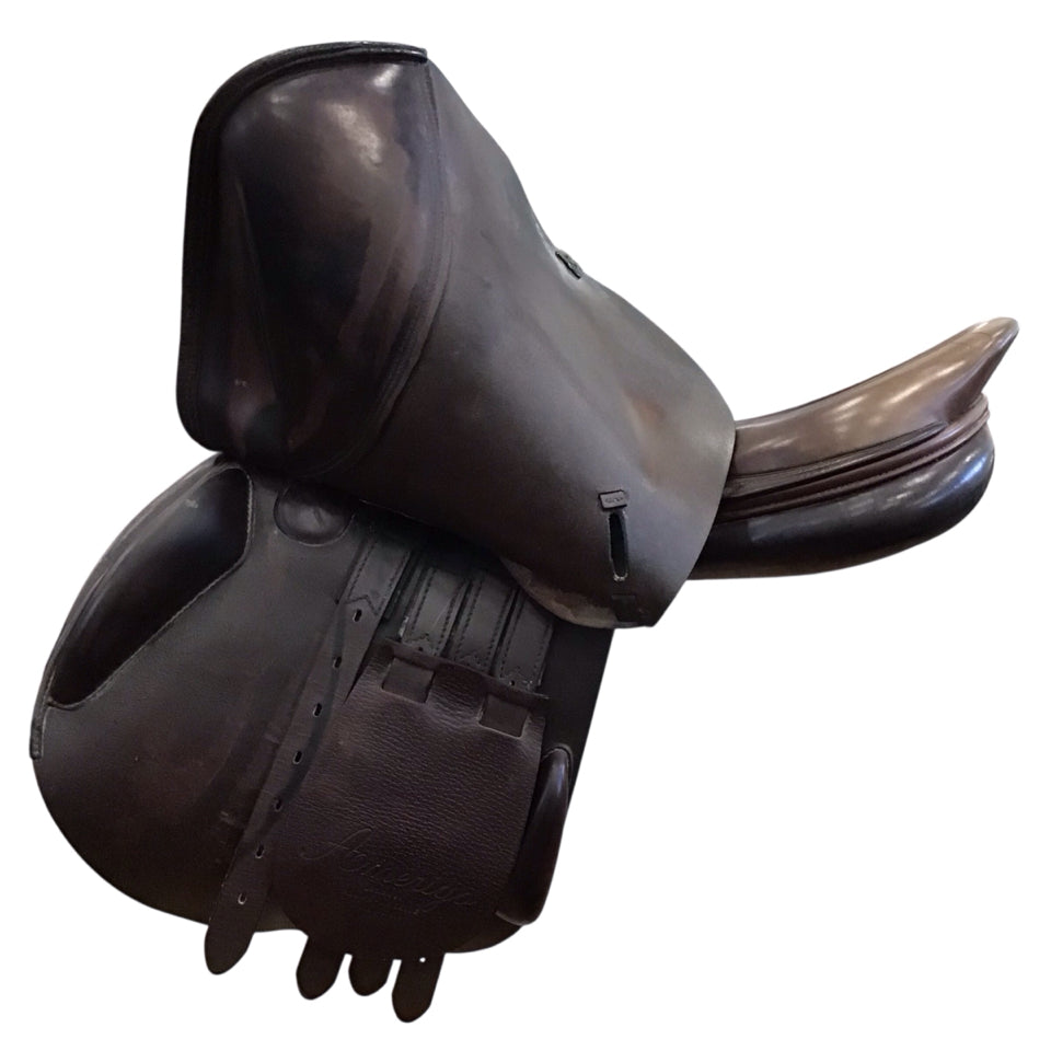 17" Amerigo DJ 2 Medium Used Hunter/Jumper Saddle - H