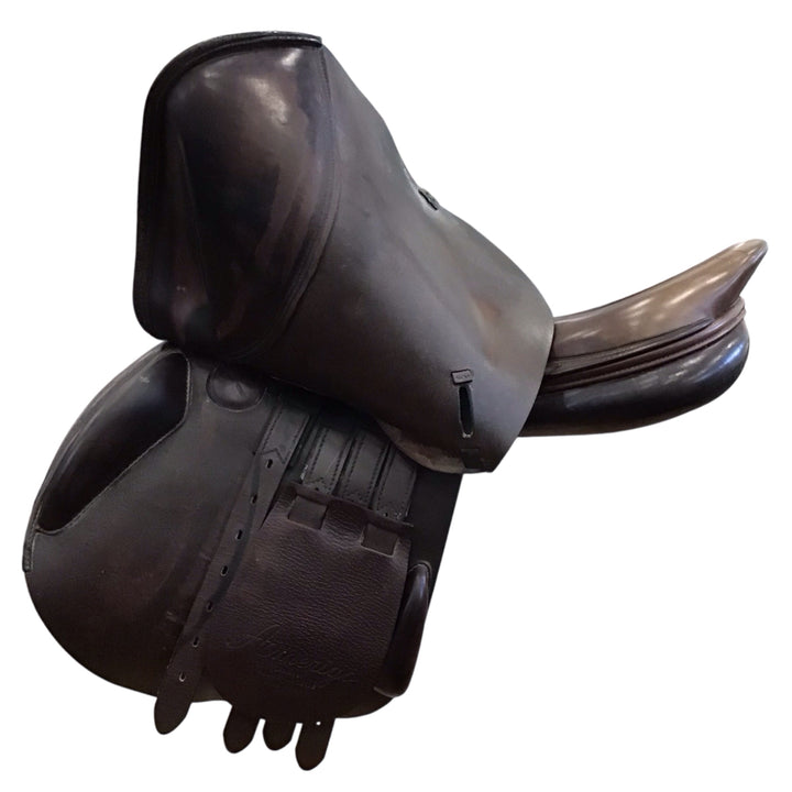 17" Amerigo DJ 2 Medium Used Hunter/Jumper Saddle - H