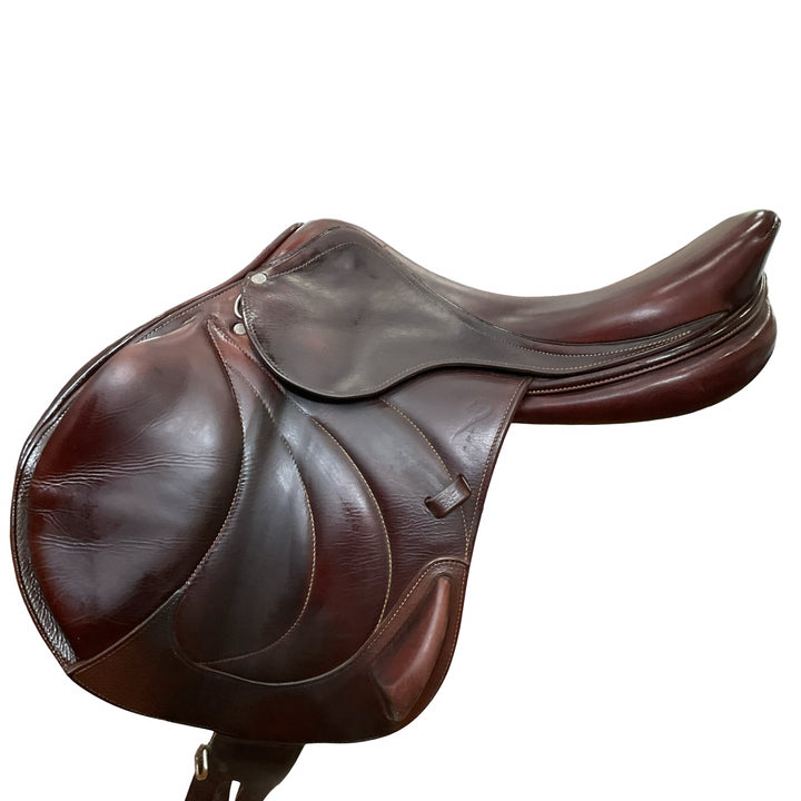 17.5" Antares Monoflap Med/Wide Used Hunter/Jumper Saddle