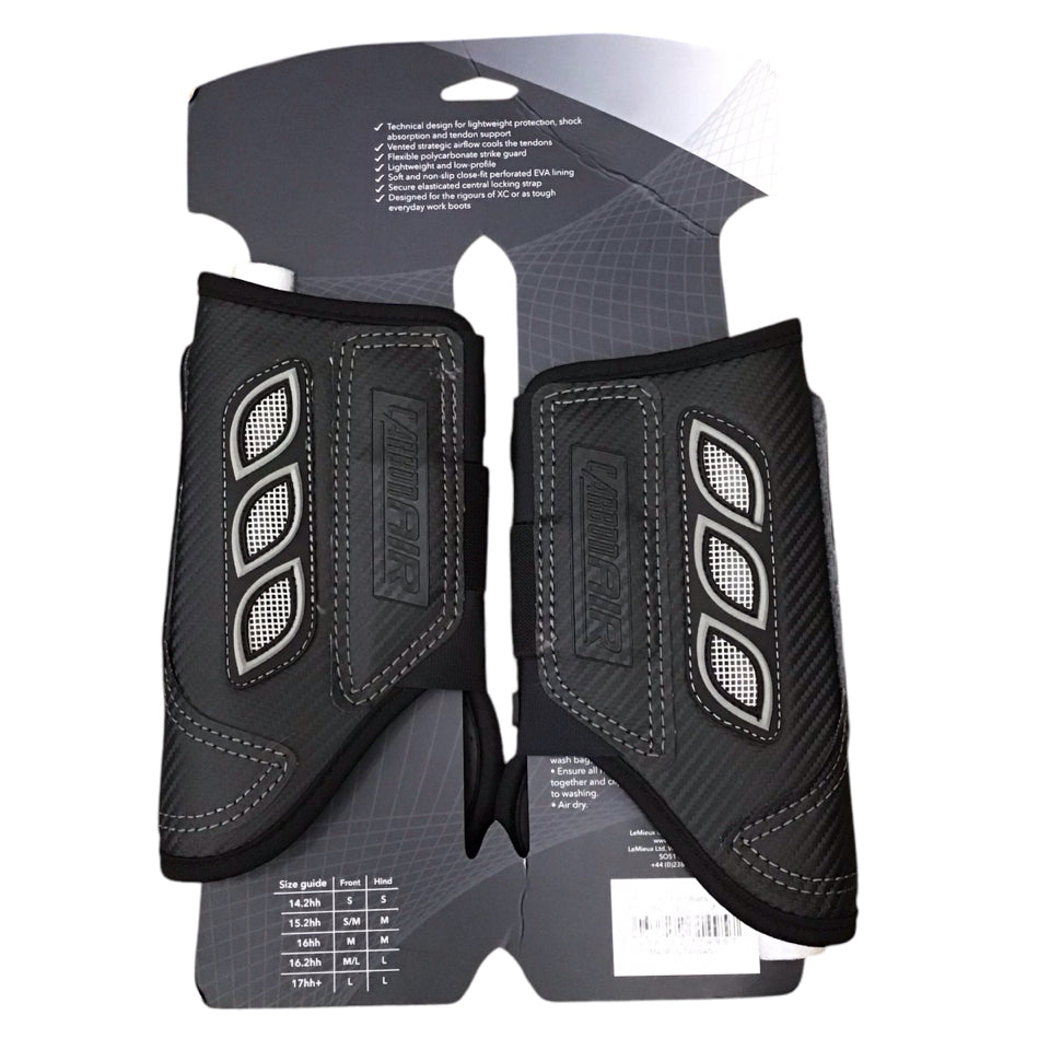 LeMieux Medium Carbon Air XC Front Boot New - H