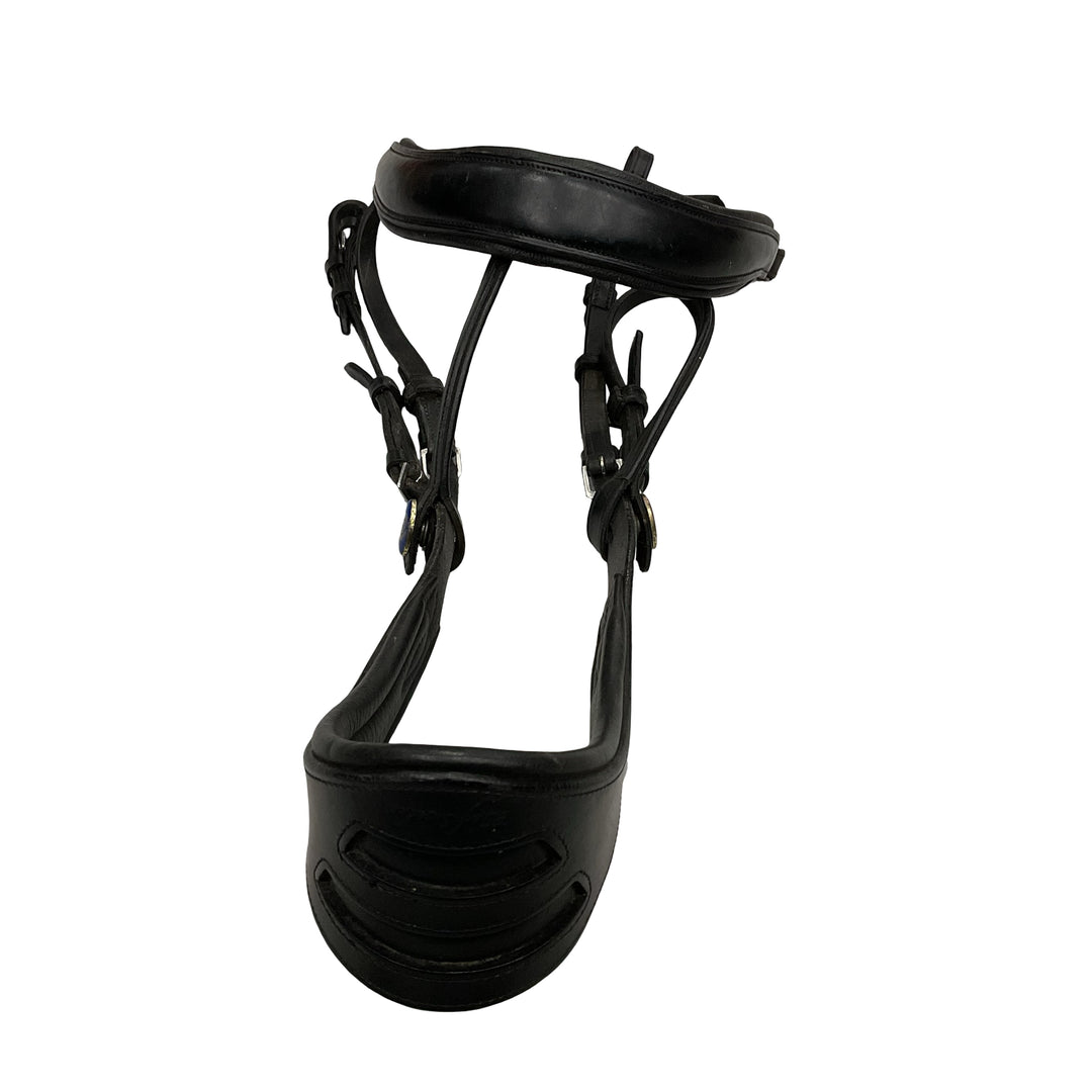 PS of Sweden Dressage Bridle w/ Crank Noseband *NO FLASH* Black Used - H