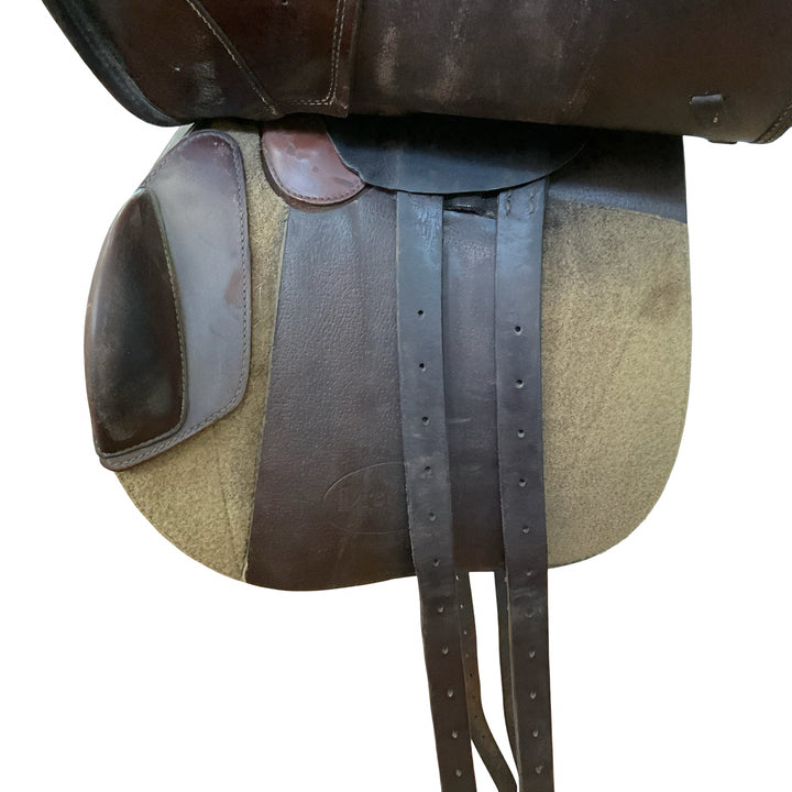 17" Prestige Eventing 34cm Med/Wide Used Hunter/Jumper Saddle