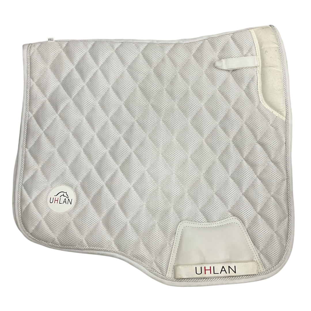 Uhlan Airflow Dressage Saddle Pad White Used - H