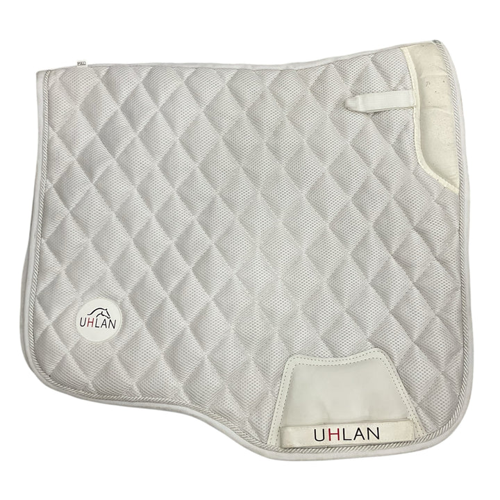 Uhlan Airflow Dressage Saddle Pad White Used - H
