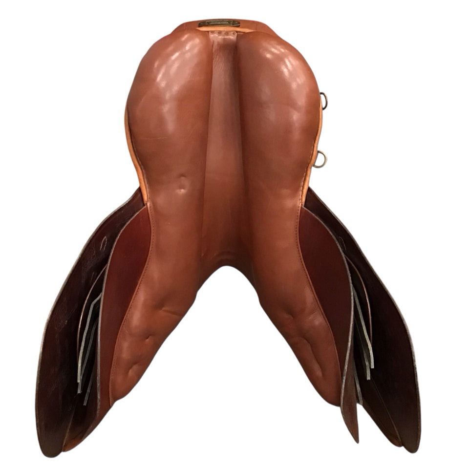 17.5" Stubben Edelweiss 31cm Med/Wide Used Hunter/Jumper Saddle - H