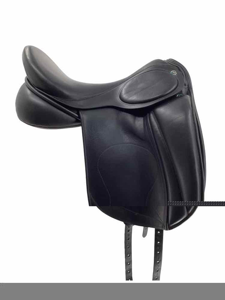 17.5" Hulsebos balance used dressage saddle reflocked 2024 B