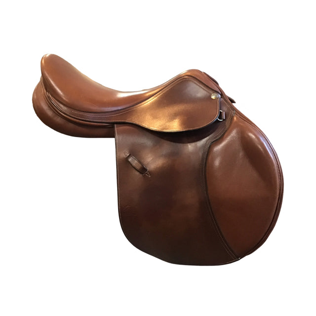 16.5" Pessoa Wide Tree Used Close Contact Saddle - C