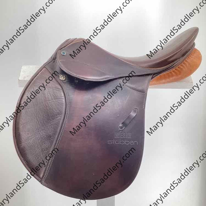 17.5" Stubben Roxanne used all purpose saddle B