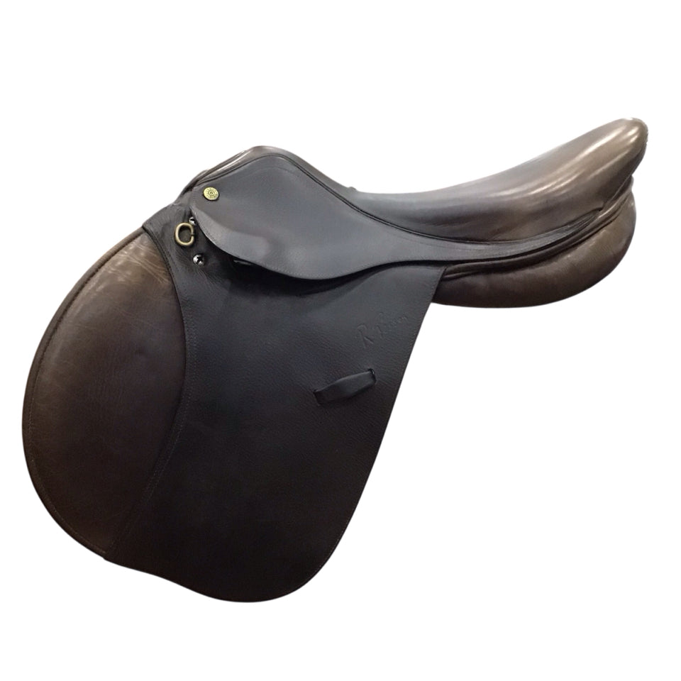 17" Pessoa Rodrigo XCH Adjustable Used Hunter/Jumper Saddle - H