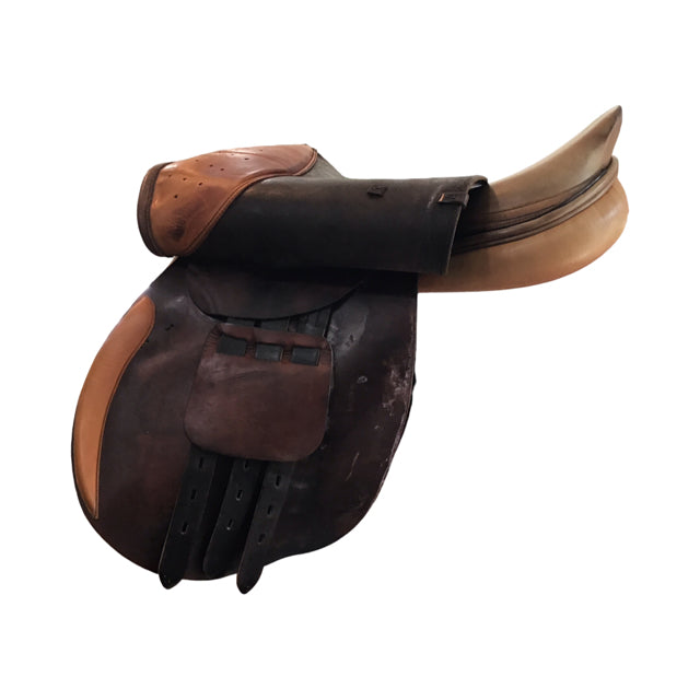 17.5" Stateline Medium Tree Used Close Contact Saddle - C