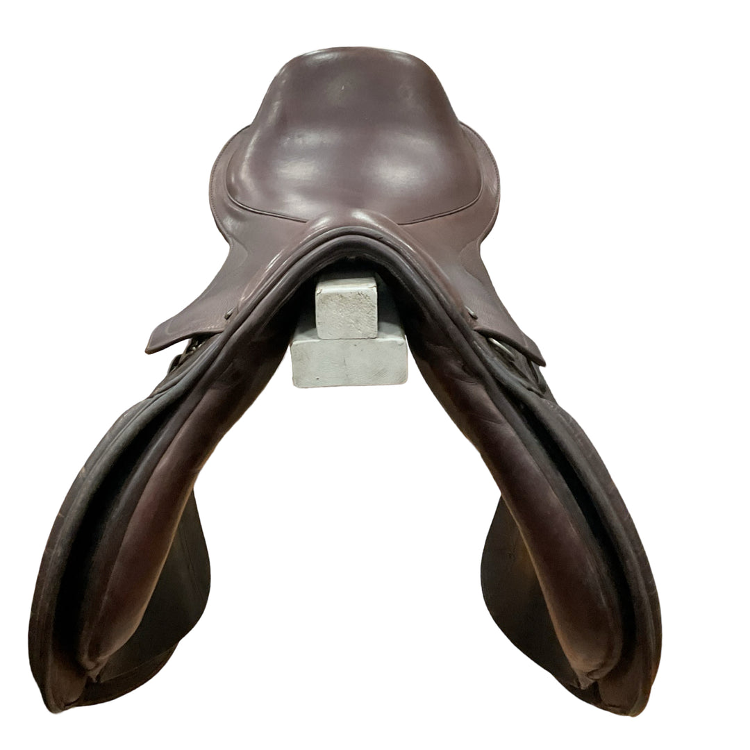 17" M. Toulouse Platinum Legano Medium Used Hunter/Jumper Saddle - H