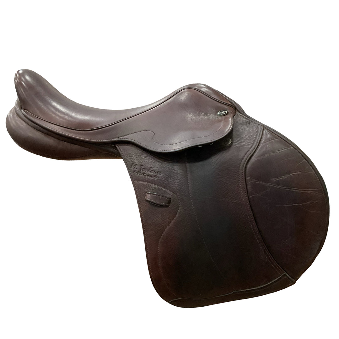 17" M. Toulouse Platinum Legano Medium Used Hunter/Jumper Saddle - H