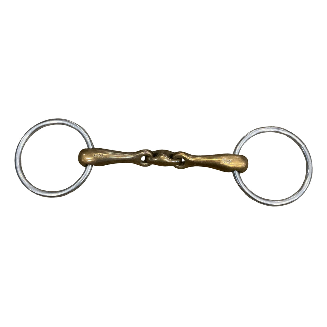 Herm Sprenger 5.5" Loose Ring Lozenge Snaffle Bit Used - H
