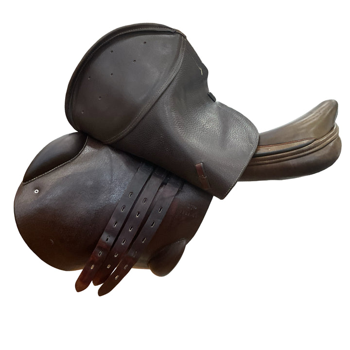 17" Intrepid Pro-Trainer Arwen Deluxe Adjustable Used Hunter/Jumper Saddle