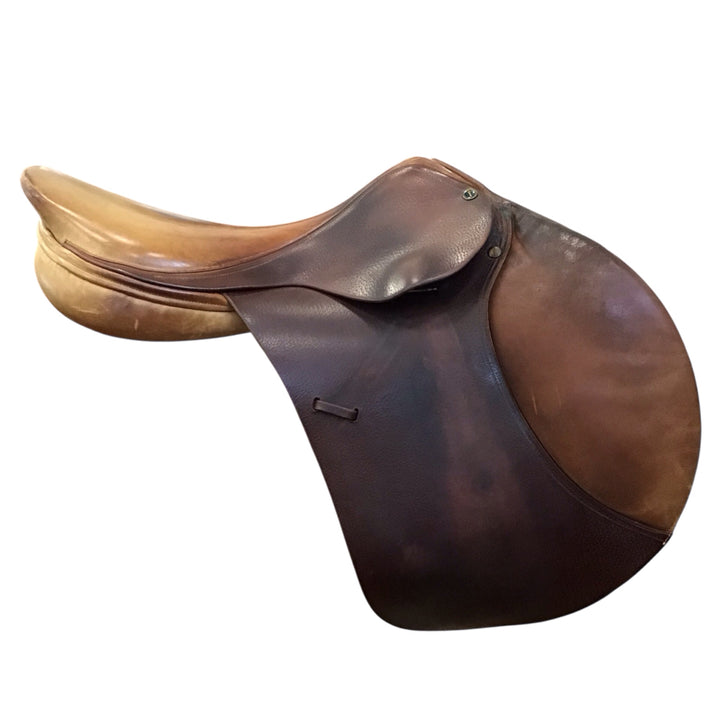 17.5" Dominus Medium Used Hunter/Jumper Saddle - H
