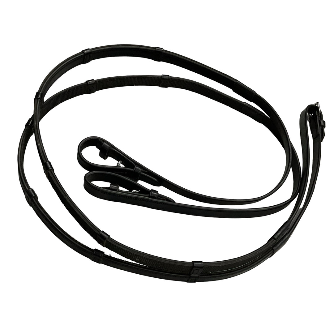 Schockemohle 55" Inside Grip Continental Reins Black Used
