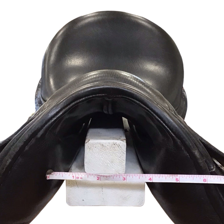 17" County Connection Med/Wide Used Dressage Saddle - H