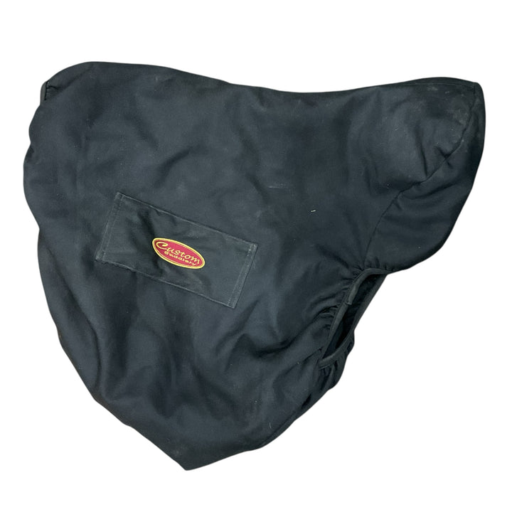 17.5" Custom Saddlery Everest R Narrow Used Dressage Saddle - H