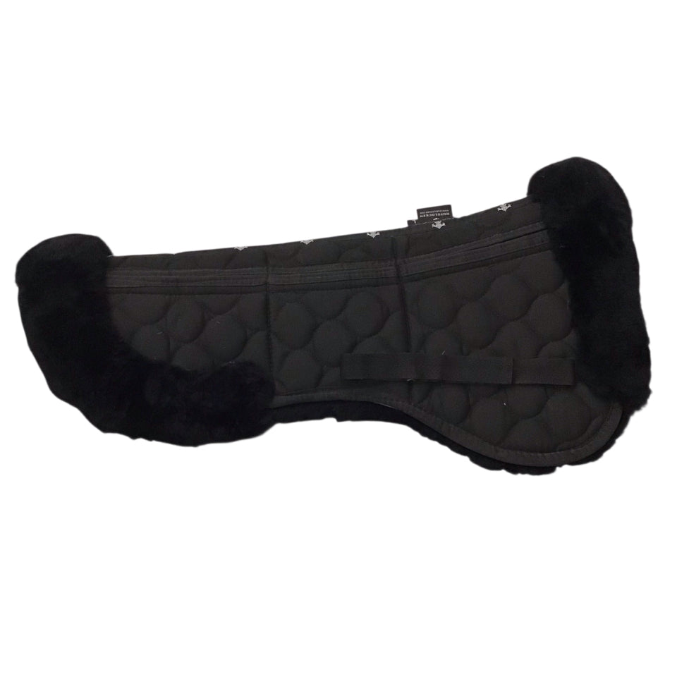 Winderen Hufglocken Shimmable Fleece Half Pad Black Used - H