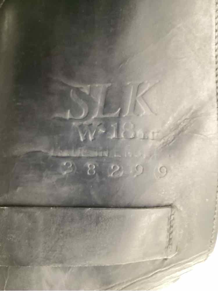 18" Albion used dressage saddle B