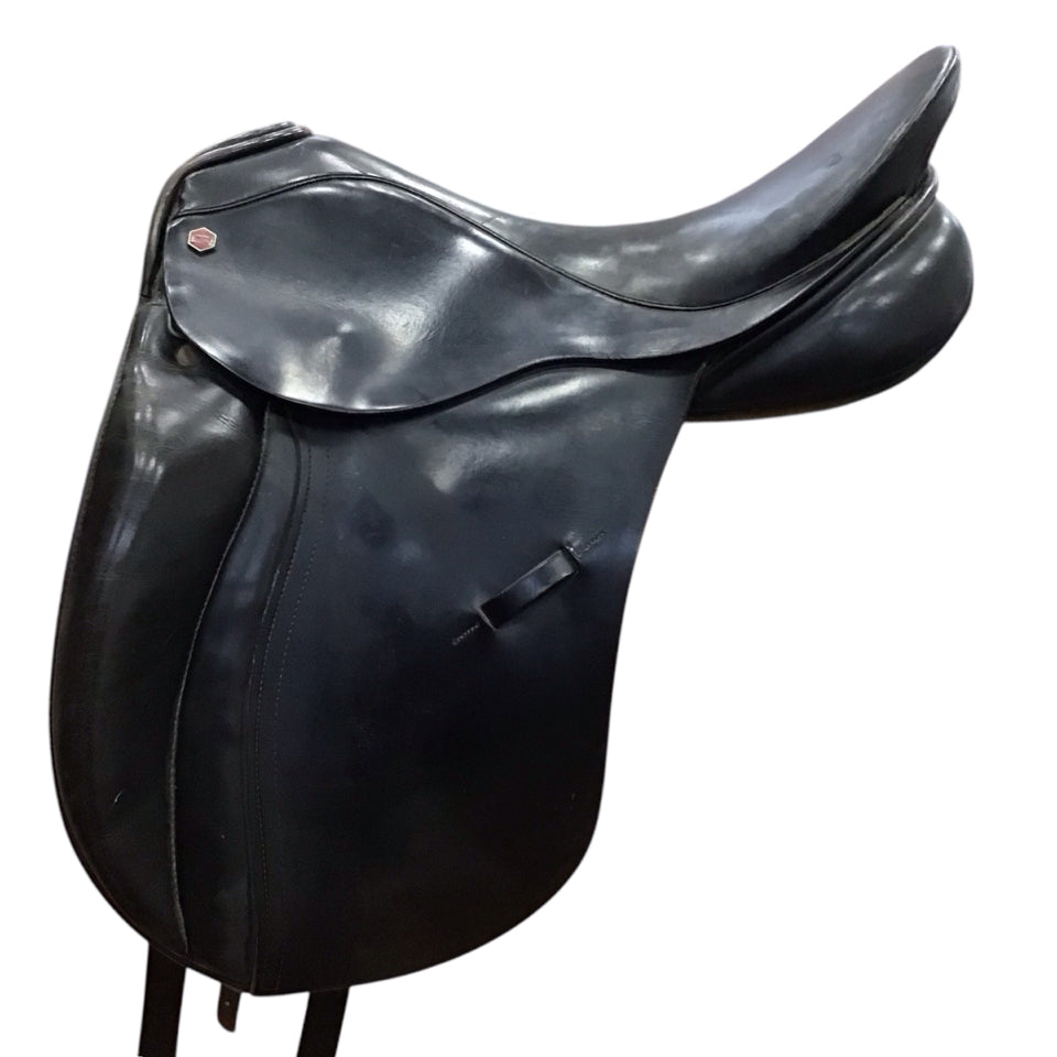 17" Albion Legend 500 Medium Used Dressage Saddle - H