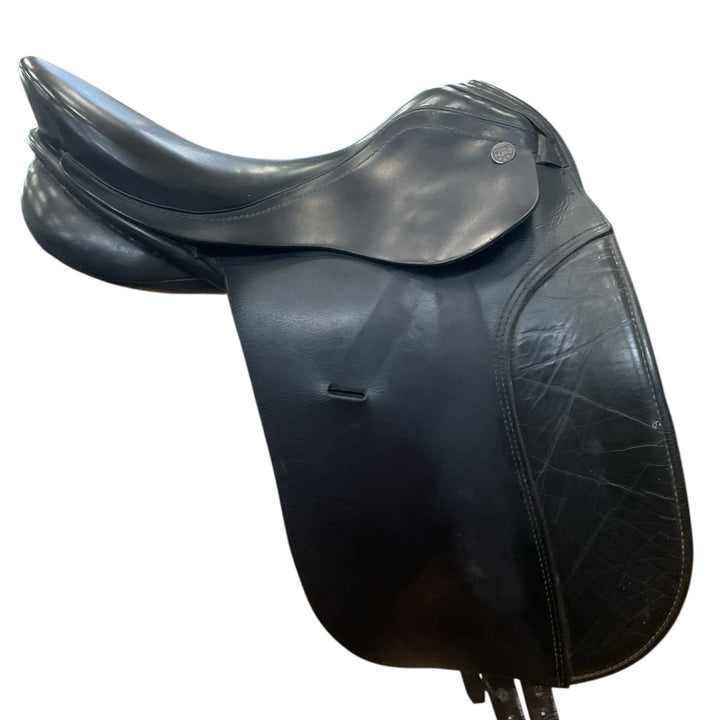17" Karl Niedersuss Medium Used Dressage Saddle - H