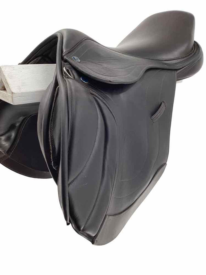 17.5" Hastilow Adjustable tree wool flocked used close contact saddle B