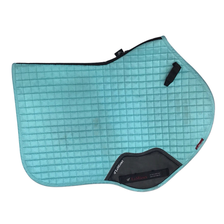 LeMieux Large Azure Close Contact Saddle Pad Used - H