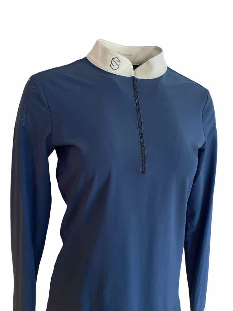 Samshield new blue small ladies show shirt B