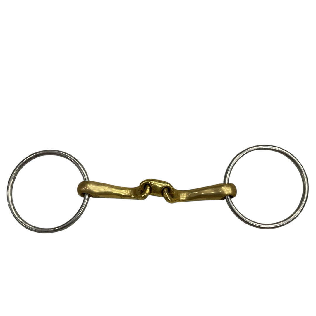 Neue Schule 5" Loose Ring Angled Lozenge Snaffle Used - H