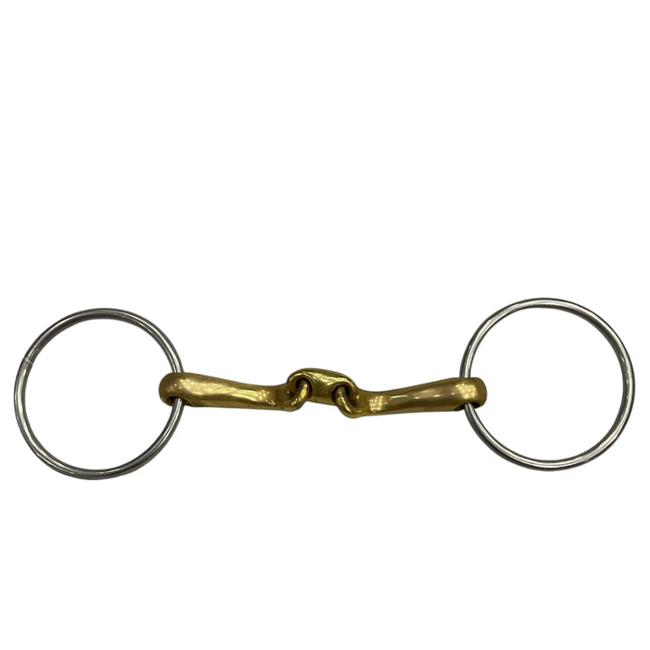 Neue Schule 5" Loose Ring Angled Lozenge Snaffle Used - H