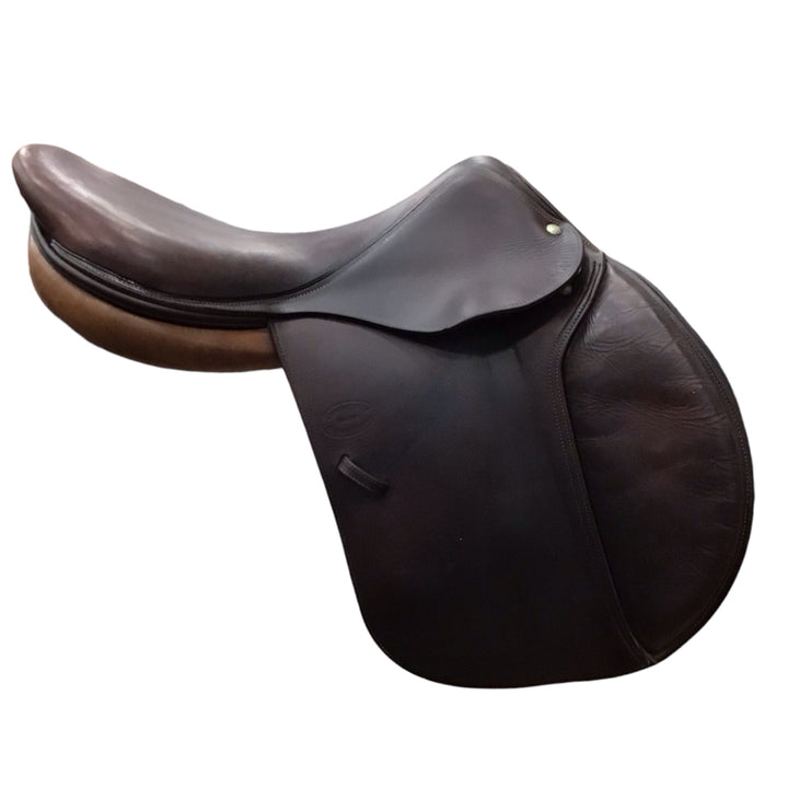 18" Devoucoux Biarritz Medium Used Hunter/Jumper Saddle - H