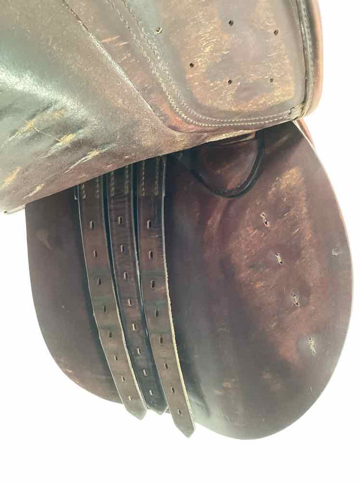 17" Tad Coffin used close contact saddle