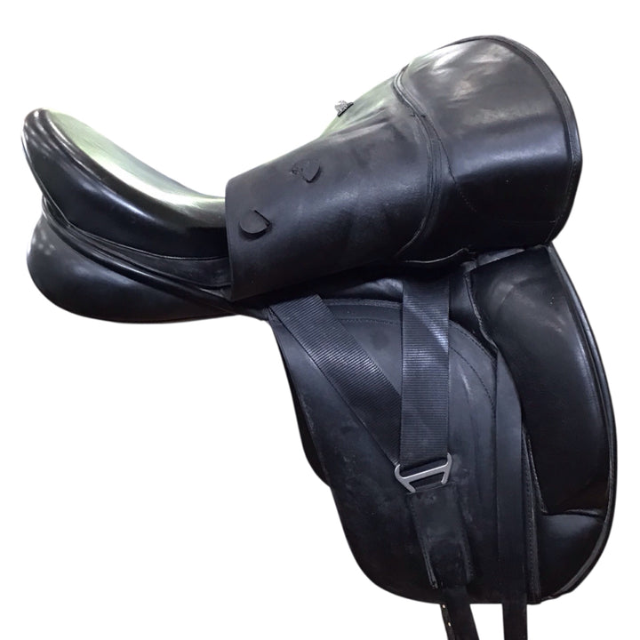 18" Ideal Jessica Medium Used Dressage Saddle - H