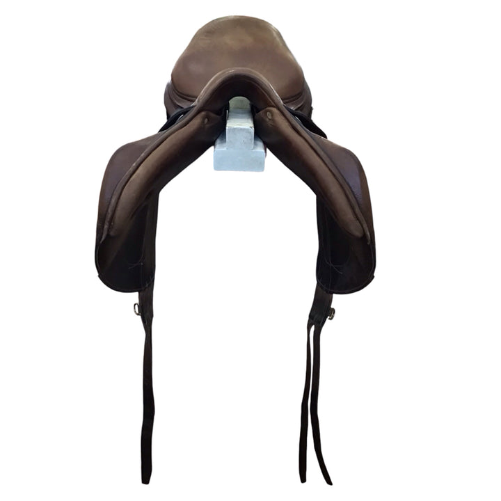 17" Antares Monoflap Medium/Wide Used Hunter/Jumper Saddle - H