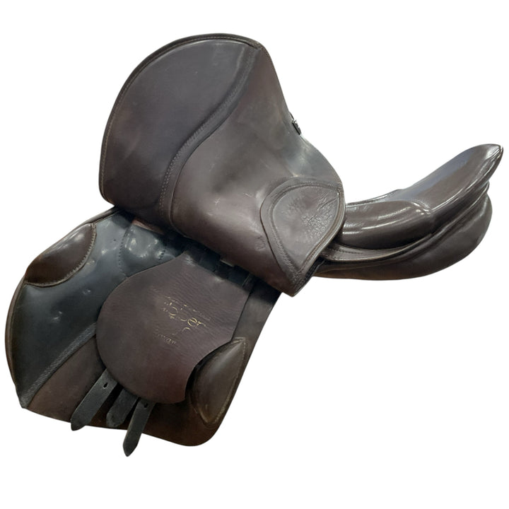 19" Stubben Roxane 32cm Wide Used Hunter/Jumper Saddle - H