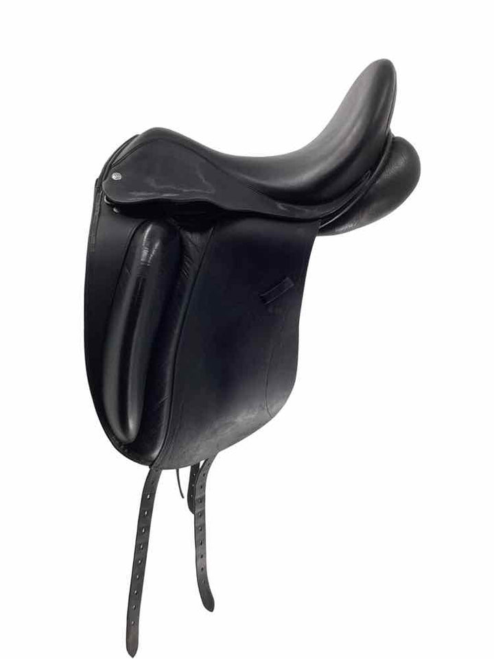 17" Custom Saddlery used dressage saddle