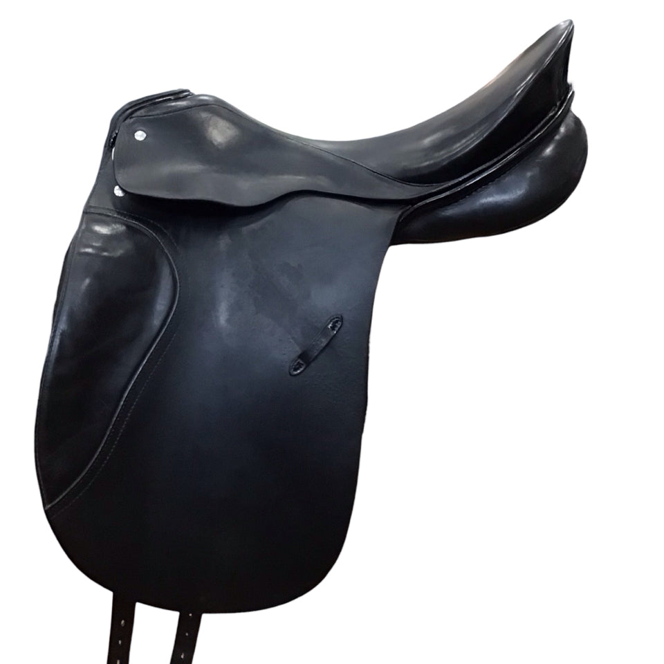 17.5" Passier Optimum Medium Used Dressage Saddle - H