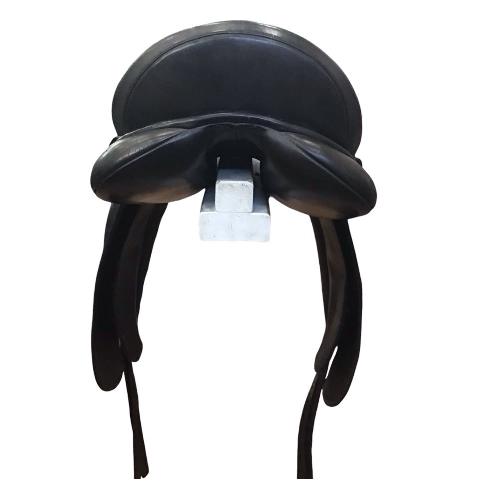 18" M. Toulouse Aachen Genesis Adjustable Used Dressage Saddle - H