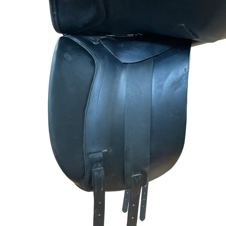 17.5" Harry Dabbs Jaguar Wide Used Dressage Saddle