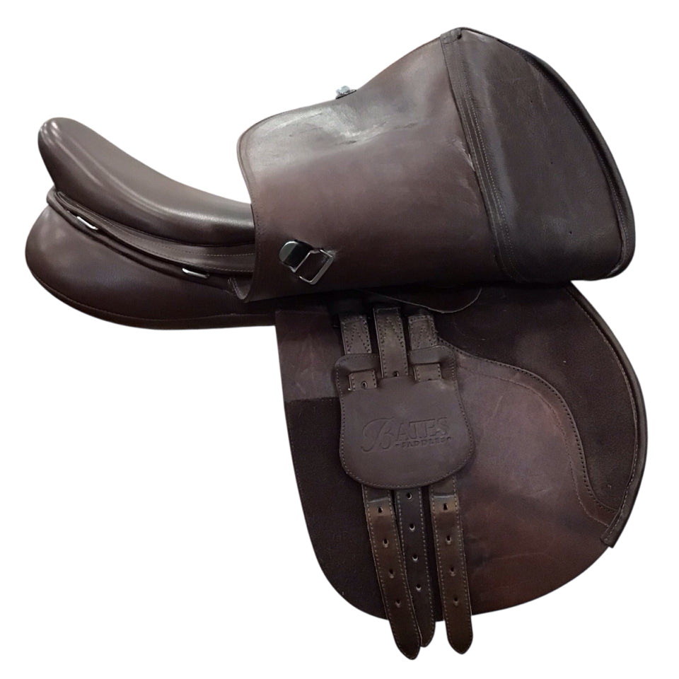 18" Bates Caprilli Close Contact Adjustable Used Hunter/Jumper Saddle - H